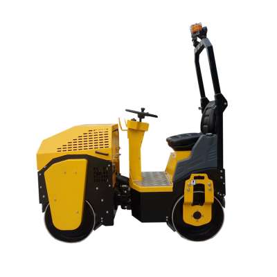 2020 Hot Selling 1 Ton Road Roller for High-Grade Highways, Railways, and Other Large-Scale Projects