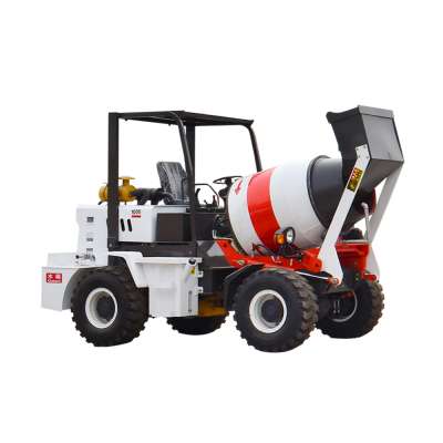 High quality 0.7 cubic small automatic feeding concrete mixer prices